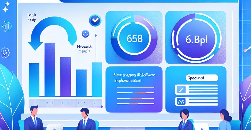 HR 软件实施进度慢？4 个提速的有效方法